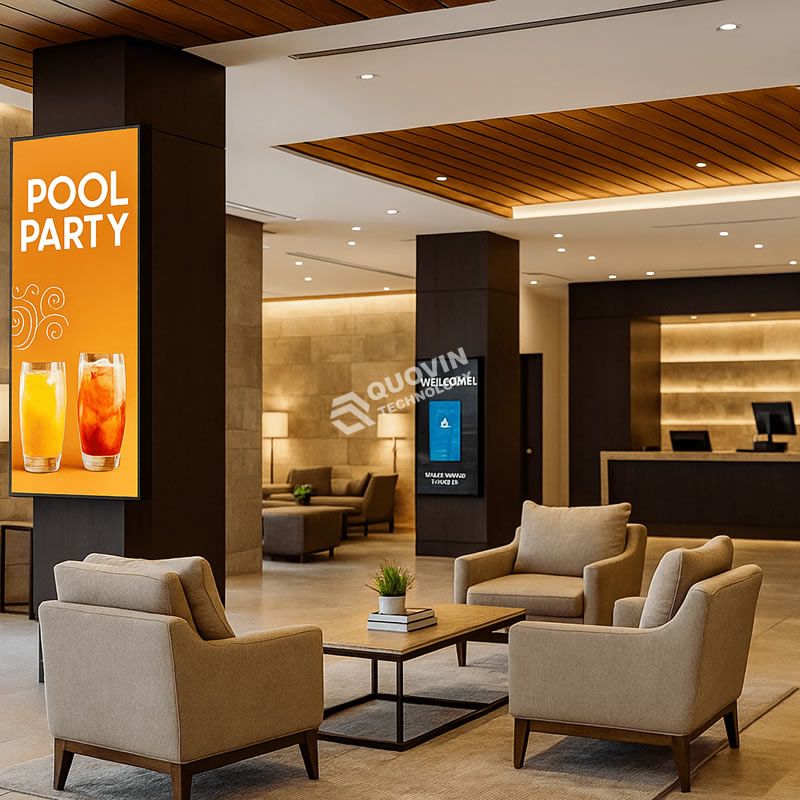 Digital Signage for Hospitality & Hotels