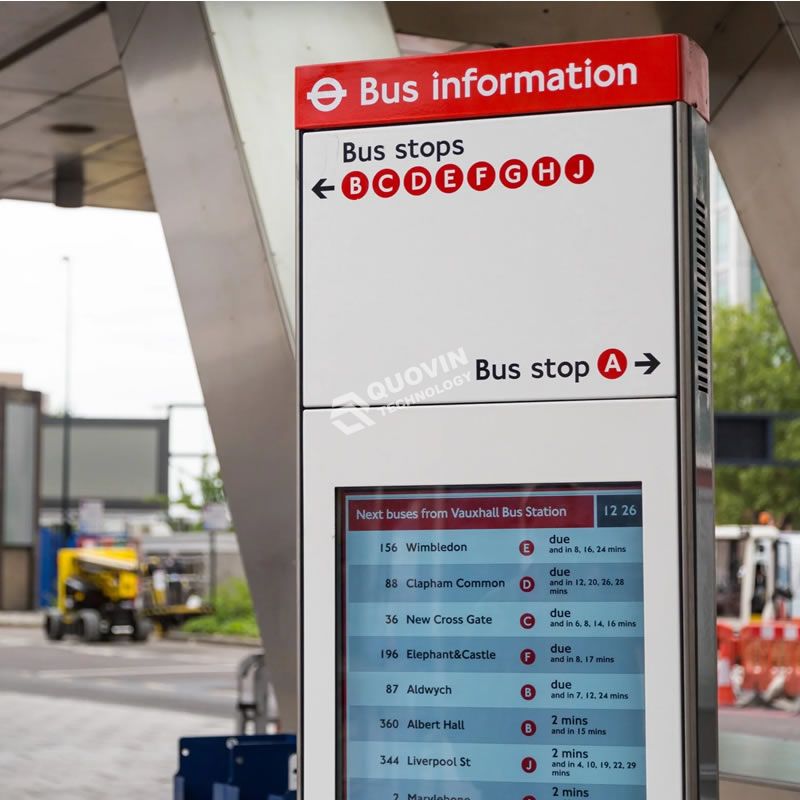 Bus Stop Digital Signage