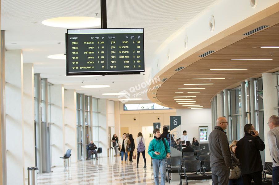 Digital signage for transportation