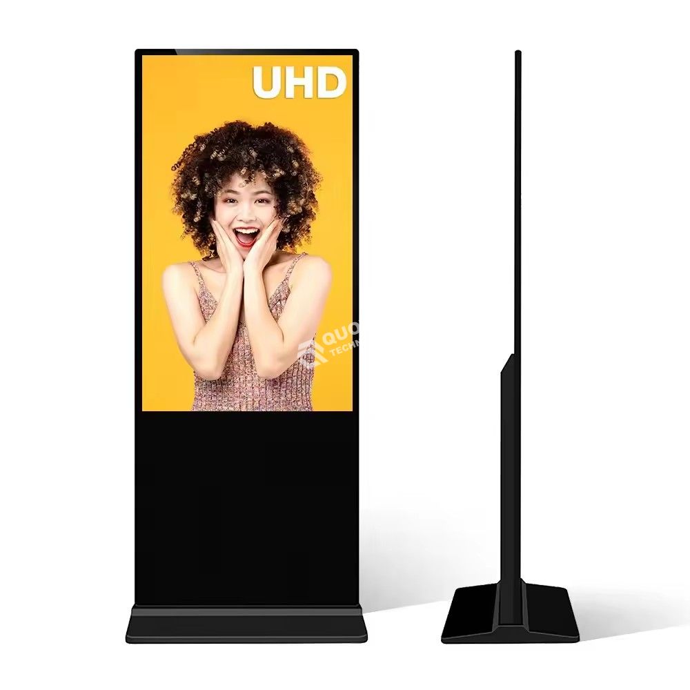 Indoor Floor Standing Digital Signage | QUOVIN Free-Standing