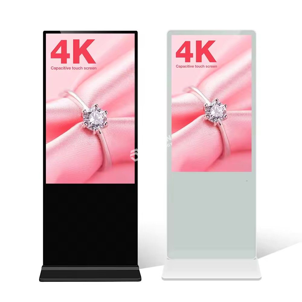 Indoor Floor Standing Digital Signage | QUOVIN Free-Standing Digital Totem