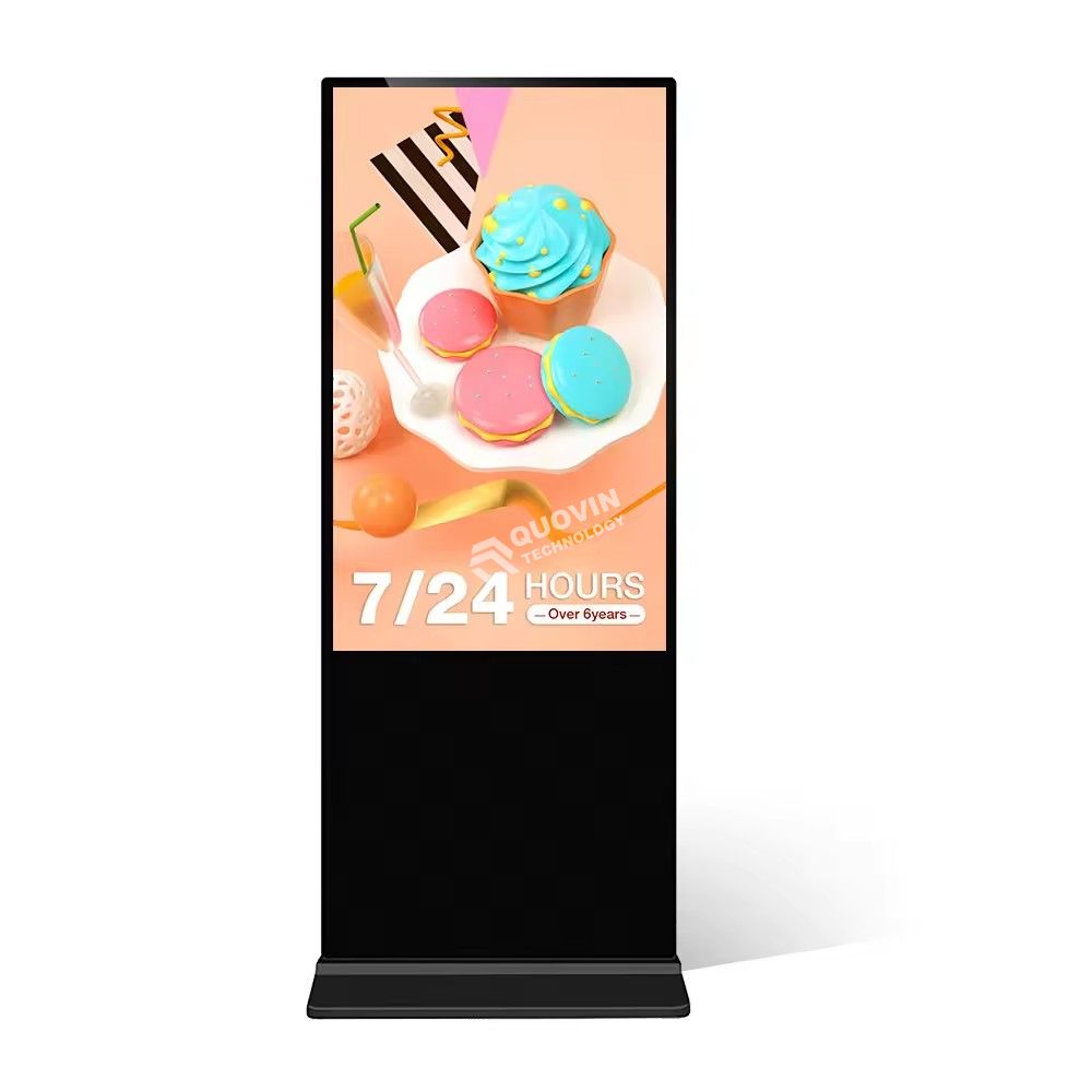 Indoor Floor Standing Digital Signage | QUOVIN Free-Standing Digital Totem
